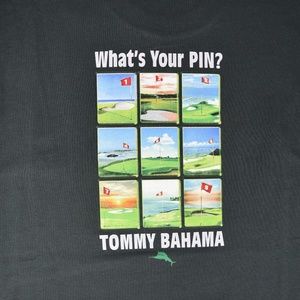 Tommy Bahama T-Shirt Size M Whats Your Pin Tee